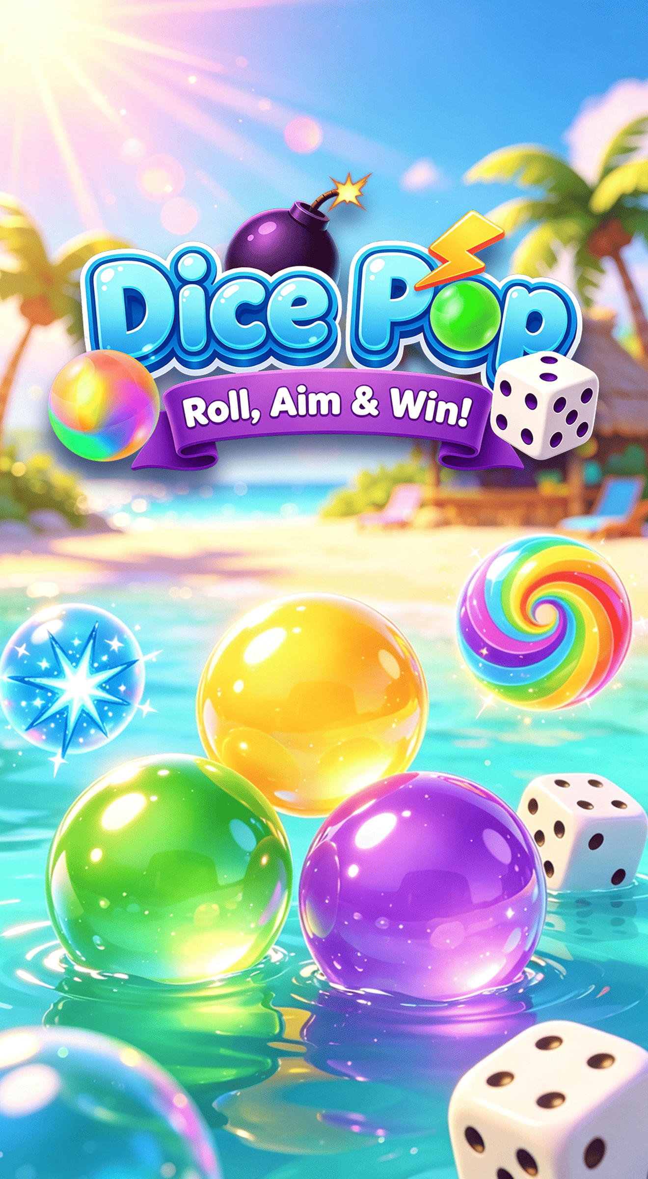 Superb Bubble gameplay on phone